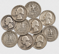 90% Silver Washington Quarter – Random Year – Circulated