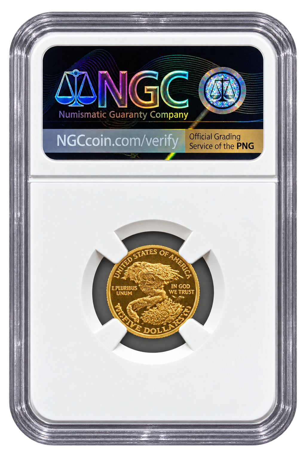 2004 $5 American Gold Eagle – NGC MS69